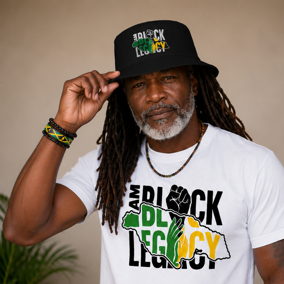 IAM Black Legacy - Jamaica - Bucket Hat