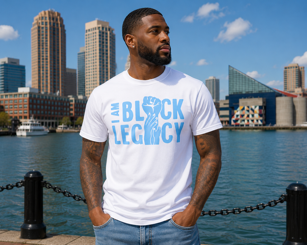 Living Legacy - Pink and Blue - Unisex Short Sleeve T-Shirt - Solid Blue