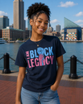 Living Legacy - Pink and Blue - Unisex Short Sleeve T-Shirt - Pink